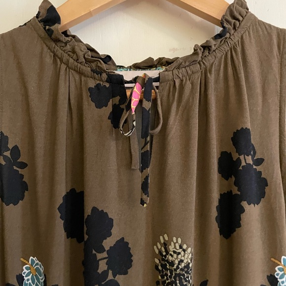 LOFT FLORAL DRESS SZ S PETITE - Picture 3 of 8